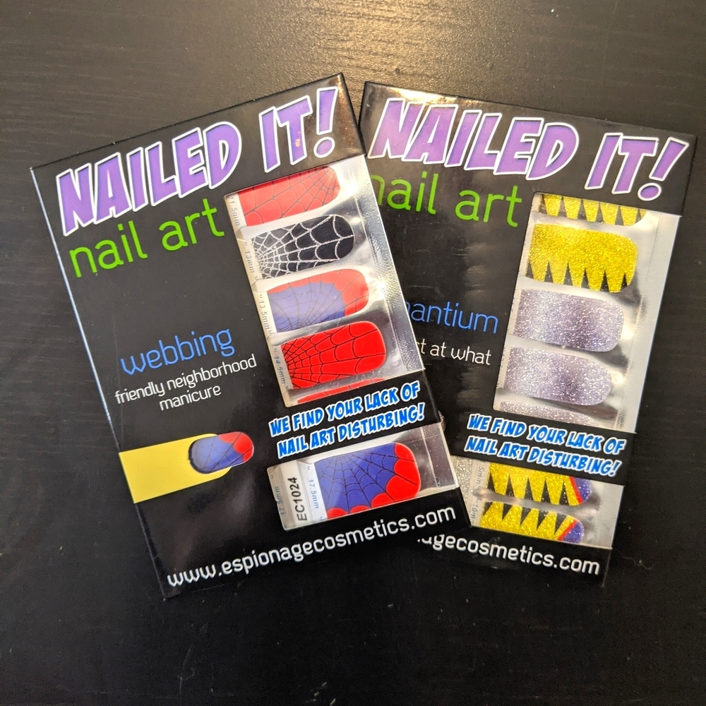 Espionage Cosmetic Nailed It! Nail wraps (2)